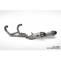 KIT COLECTOR 2 EN 2 ACERO INOXIDABLE ZARD NINE-T 1200