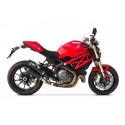 DOBLE ESCAPE INOX-CARBONO ZARD MONSTER 1100 EVO