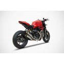 KIT COMPLETO INOXIDABLE ZARD MONSTER 1200 S 2016