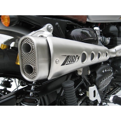 SILENCIOSO ALTO SHORT ACERO INOXIDABLE