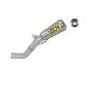 Pro-Race Titanium Silencer + Stainless Steel Link Pipe Arrow 60mm