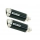 SILENCIOSO STREET THUNDER TITANIO Y CARBONO