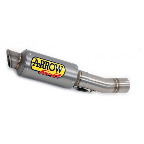 KIT SILENCIOSO GP2 FULL TITANIO HOMOLOGADO
