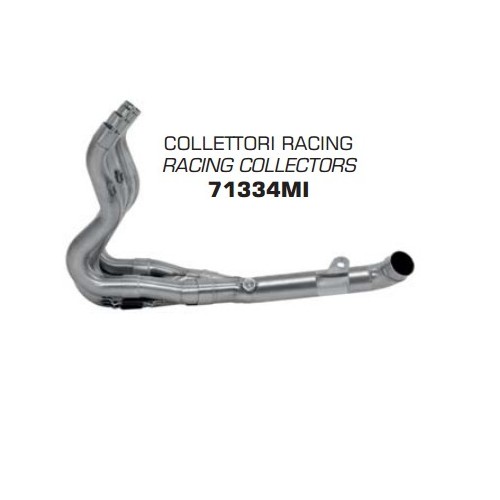 COLECTOR ACERO INOXIDABLE RACING ARROW
