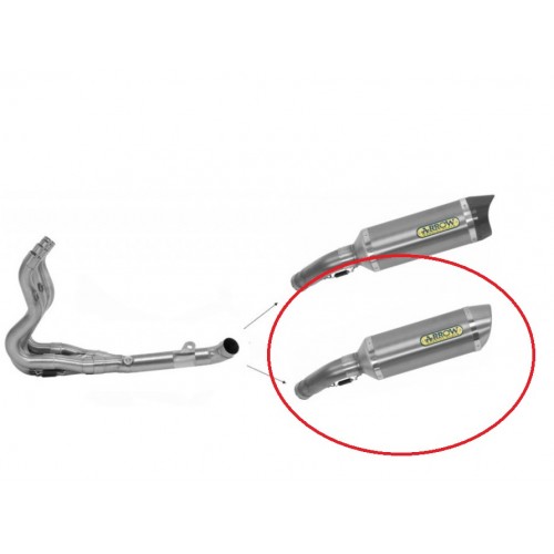 SILENCIOSO THUNDER TITANIO ARROW HOMOLOGADO