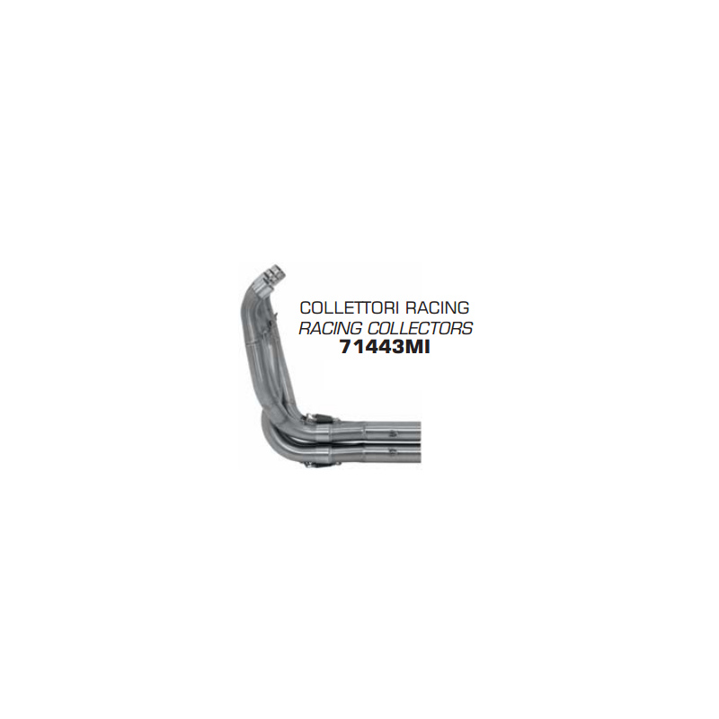 COLECTOR ACERO INOXIDABLE ARROW RACING