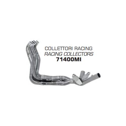 COLECTOR ACERO INOXIDABLE ARROW RACING