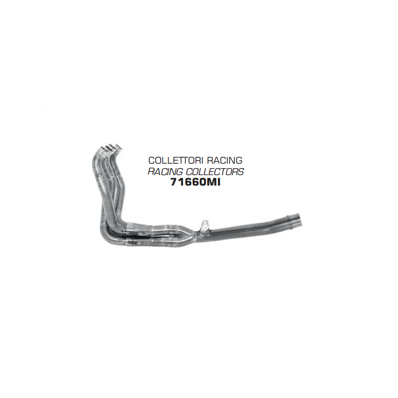 COLECTOR ACERO INOXIDABLE ARROW RACING