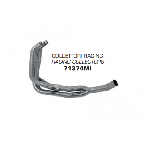 COLECTOR ACERO INOXIDABLE ARROW RACING