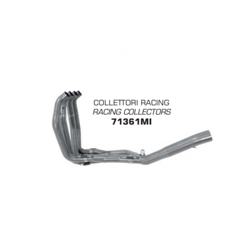 COLECTOR ACERO INOXIDABLE ARROW RACING