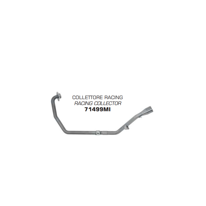 COLECTOR ACERO INOXIDABLE RACING ARROW