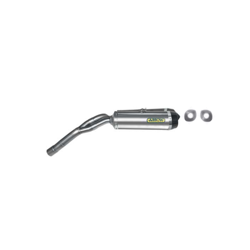 DOBLE SILENCIOSO THUNDER TITANIO ARROW HOMOLOGADO