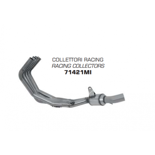 COLECTOR ACERO INOXIDABLE RACING ARROW
