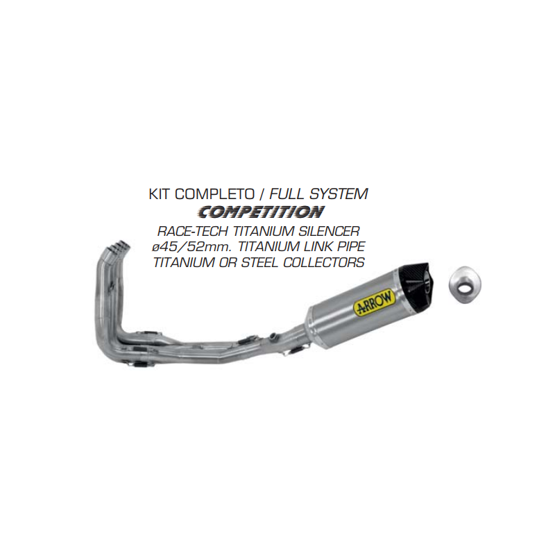 KIT COMPLETO COMPETITION ARROW RACING