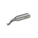 SILENCER DOUBLE ROUND-SIL TITANIUM HOMOLOGATED ARROW