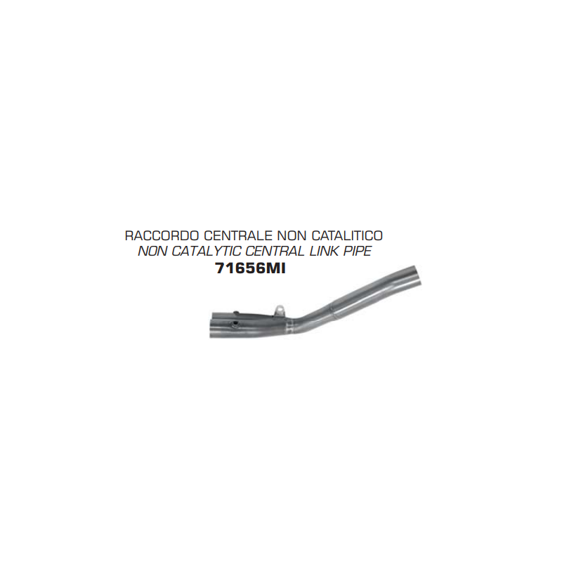 TUBO ENLACE CENTRAL ACERO INOXIDABLE ARROW