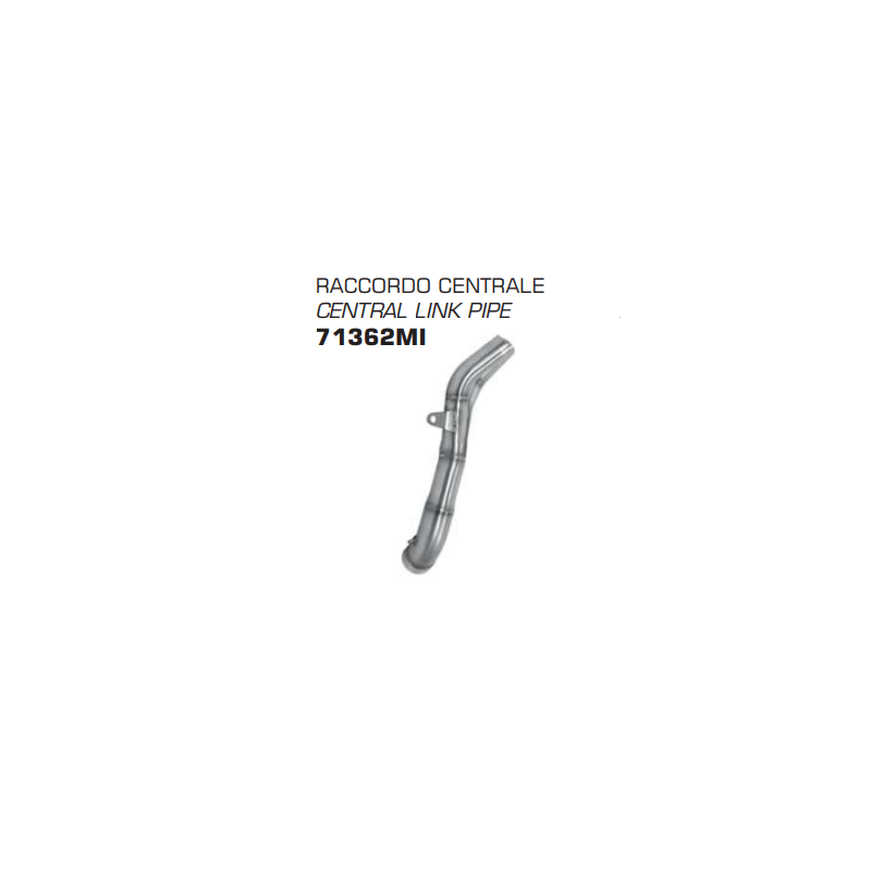 TUBO ENLACE CENTRAL ACERO INOXIDABLE ARROW