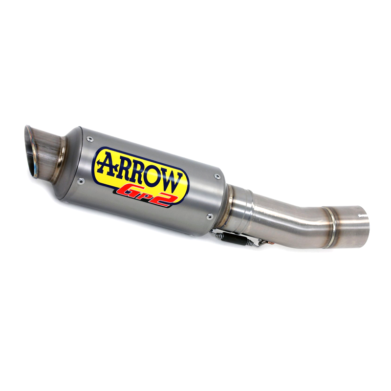 KIT TERMINAL GP2 FULL TITANIO HOMOLOGADO ARROW