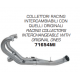 COLECTOR ACERO INOXIDABLE ARROW RACING