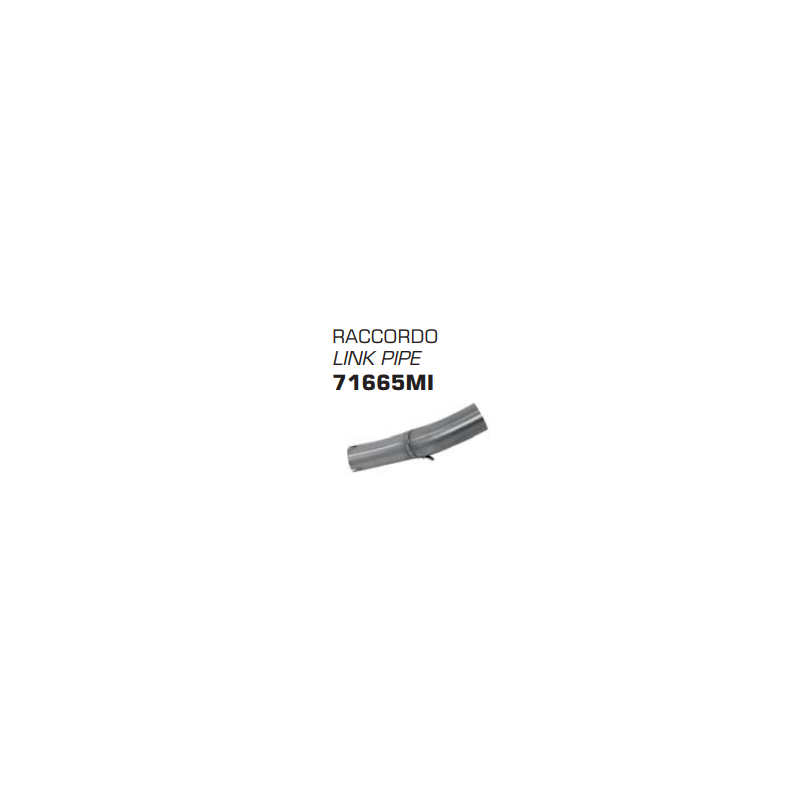 TUBO ENLACE ACERO INOXIDABLE ARROW RACING
