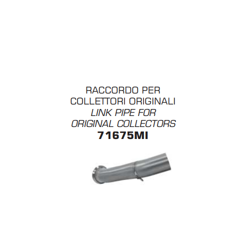 TUBO ENLACE COLECTOR ORIGINAL ARROW
