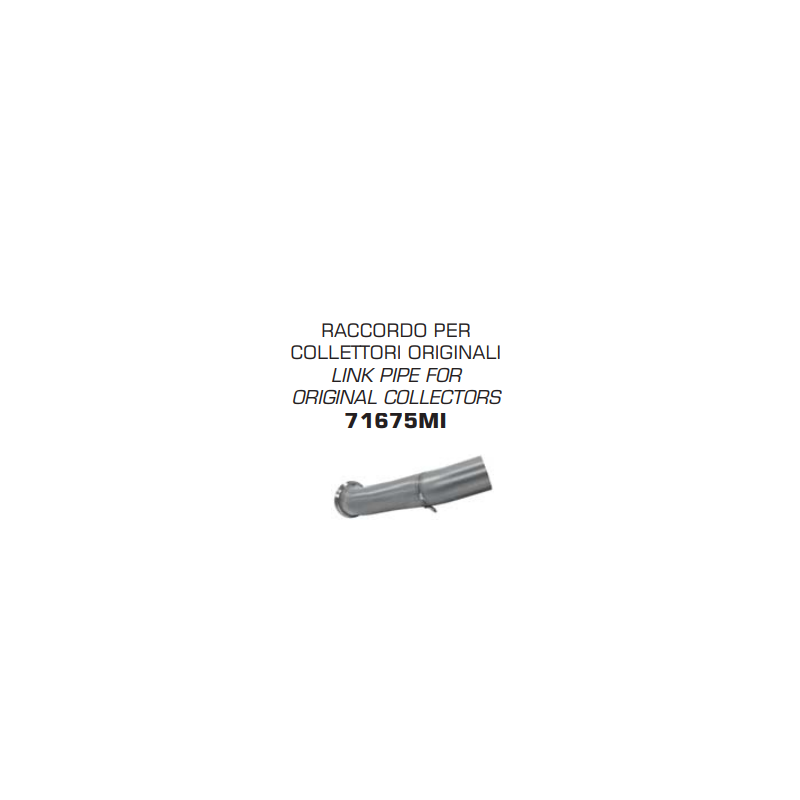 TUBO ENLACE COLECTOR ORIGINAL ARROW