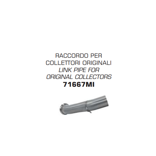 TUBO ENLACE COLECTOR ORIGINAL ARROW