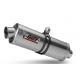 DOBLE ESCAPE OVAL COMPLETO CARBONO MIVV HOMOLOGADO