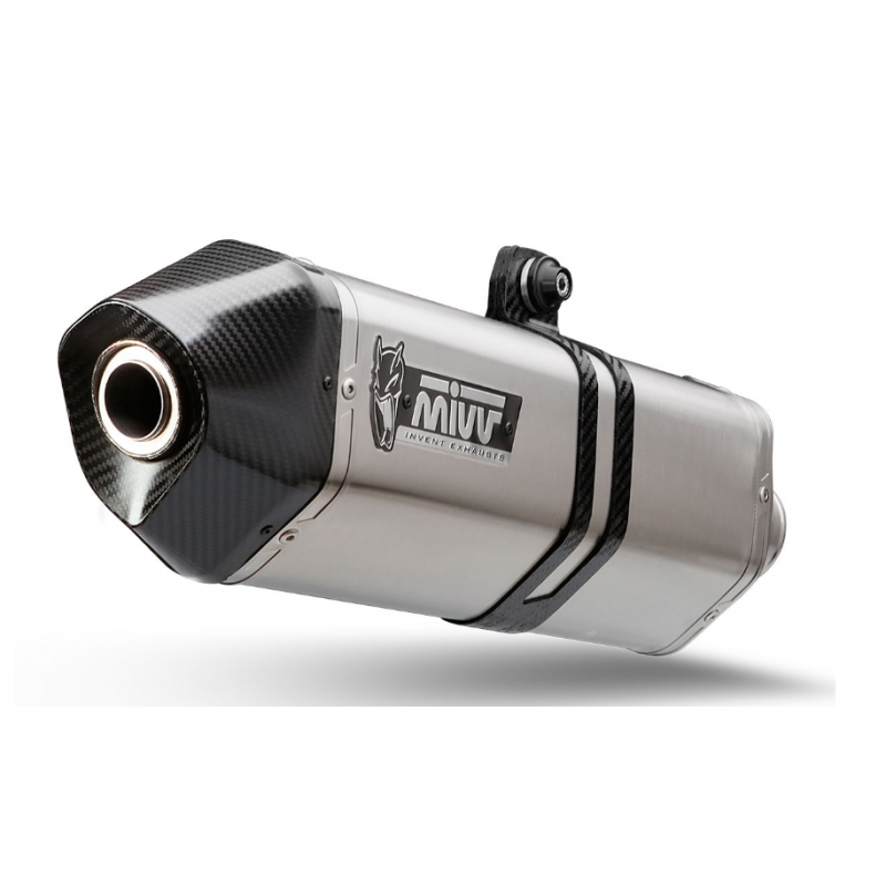 SILENCIOSO SPEED EDGE INOXIDABLE MIVV HOMOLOGADO