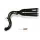 KIT DOBLE SILENCIOSO X-CONE BLACK  MIVV HOMOLOGADO