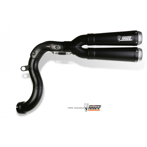 KIT DOBLE SILENCIOSO X-CONE BLACK  MIVV HOMOLOGADO