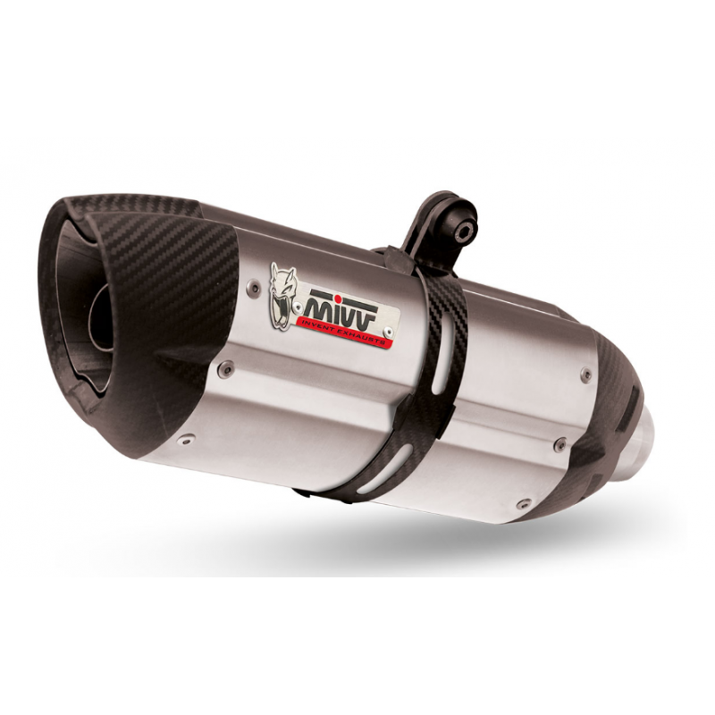 EXHAUST SUONO STAINLESS STEEL MIVV APPROVED