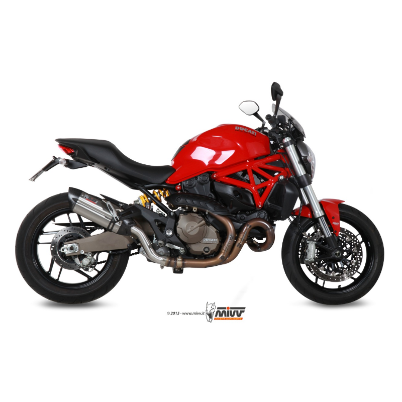EXHAUST STAINLESS STEEL MIVV APPROVED