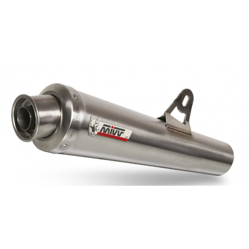 EXHAUST X-CONE MIVV STAINLESS STEEL APPROVED
