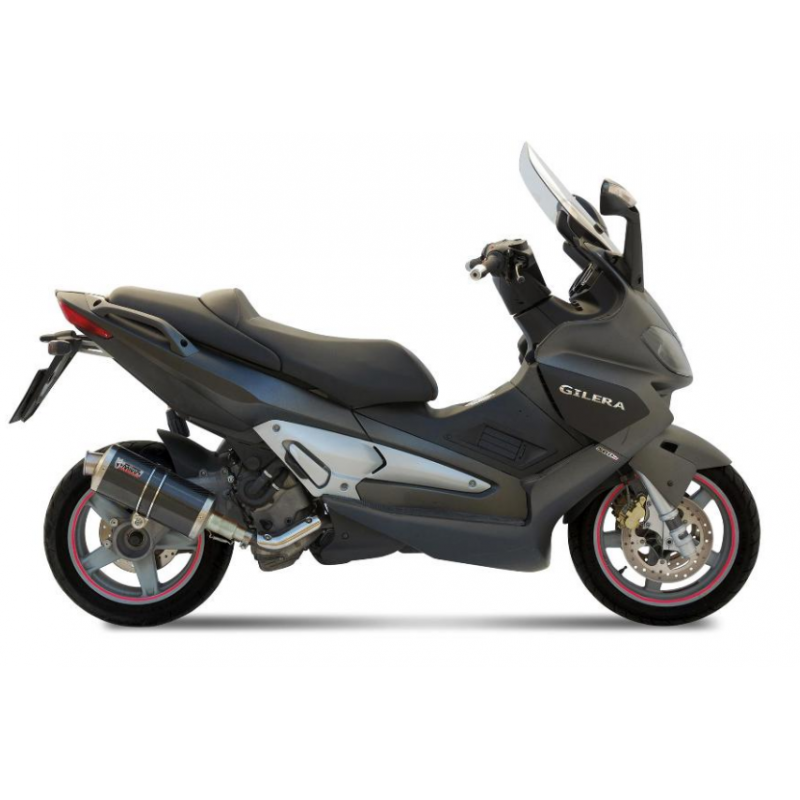 OVAL CARBON EXHAUST MIVV APPROVED