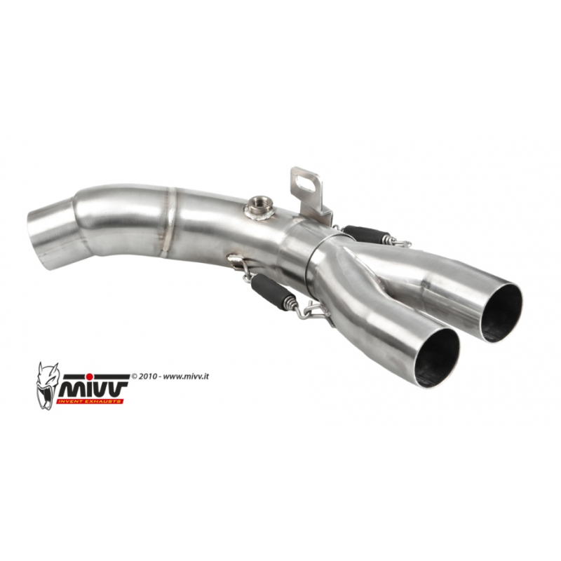 TUBO ENLACE INOXIDABLE MIVV NO HOMOLOGADO