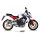ESCAPE OVAL CARBONO MIVV HOMOLOGADO