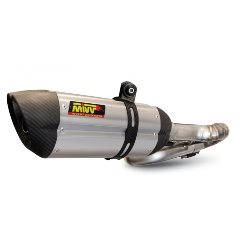 EXHAUST STAINLESS STEEL MIVV APPROVED