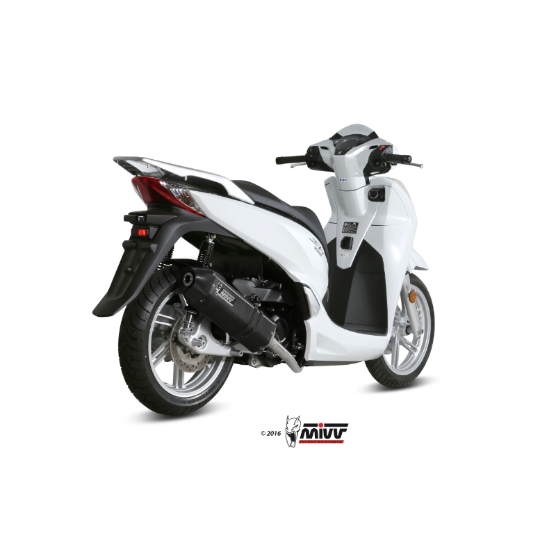 EXHAUST SPEED EDGE STAINLESS STEEL MIVV APPROVED