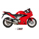 ESCAPE OVAL COMPLETO CARBONO MIVV HOMOLOGADO