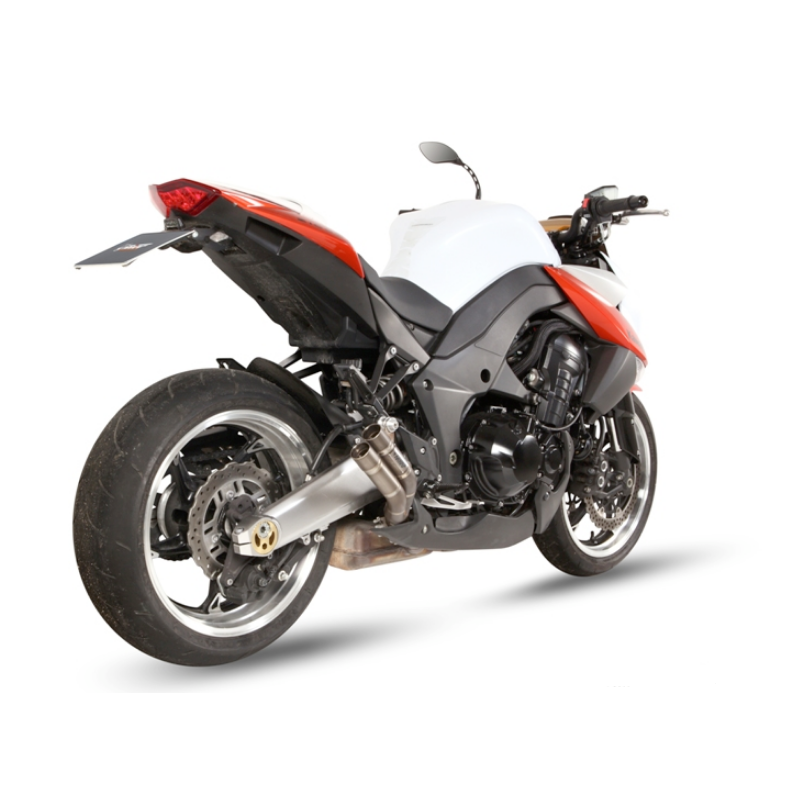 EXHAUST DOUBLE GUN TITANIUM MIVV APPROVED
