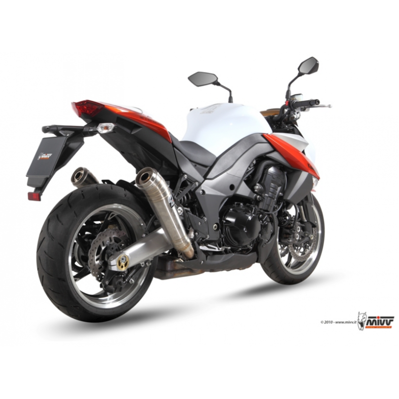 EXHAUST STAINLESS GHIBLI MIVV APPROVED