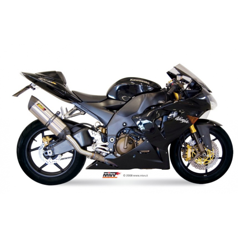 EXHAUST STAINLESS STEEL MIVV APPROVED