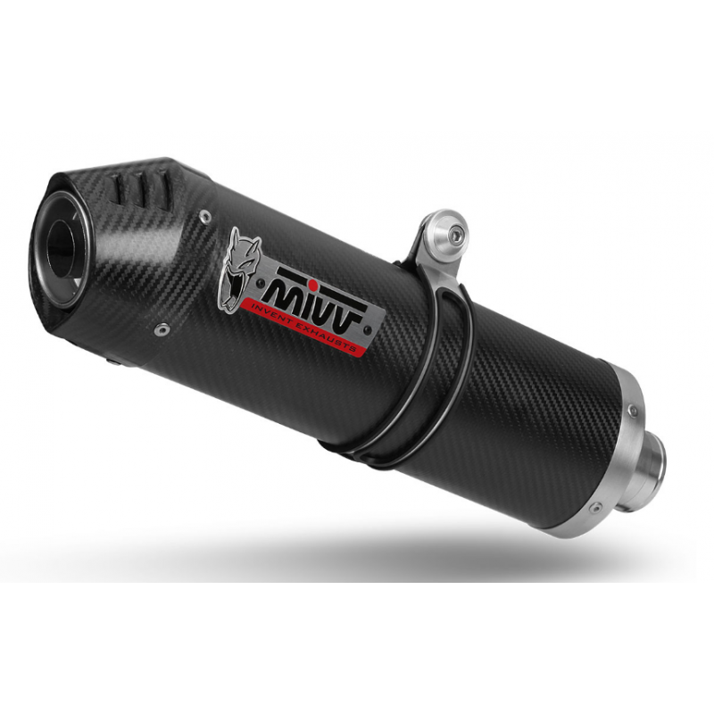 ESCAPE OVAL CARBONO MIVV ZZR 1400 2006-07