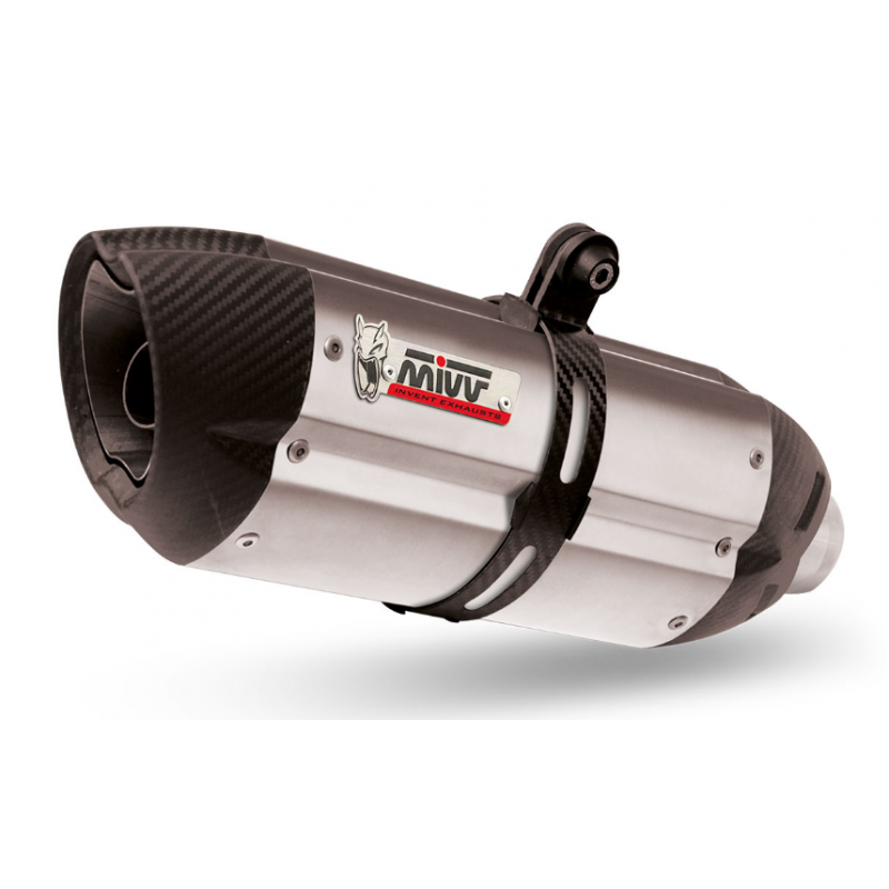 DOBLE ESCAPE SUONO INOXIDABLE MIVV HOMOLOGADO