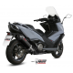 ESCAPE OVAL INOX NEGRO MIVV HOMOLOGADO