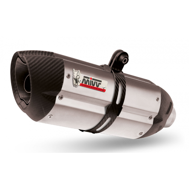 DOBLE ESCAPE SUONO INOXIDABLE MIVV HOMOLOGADO