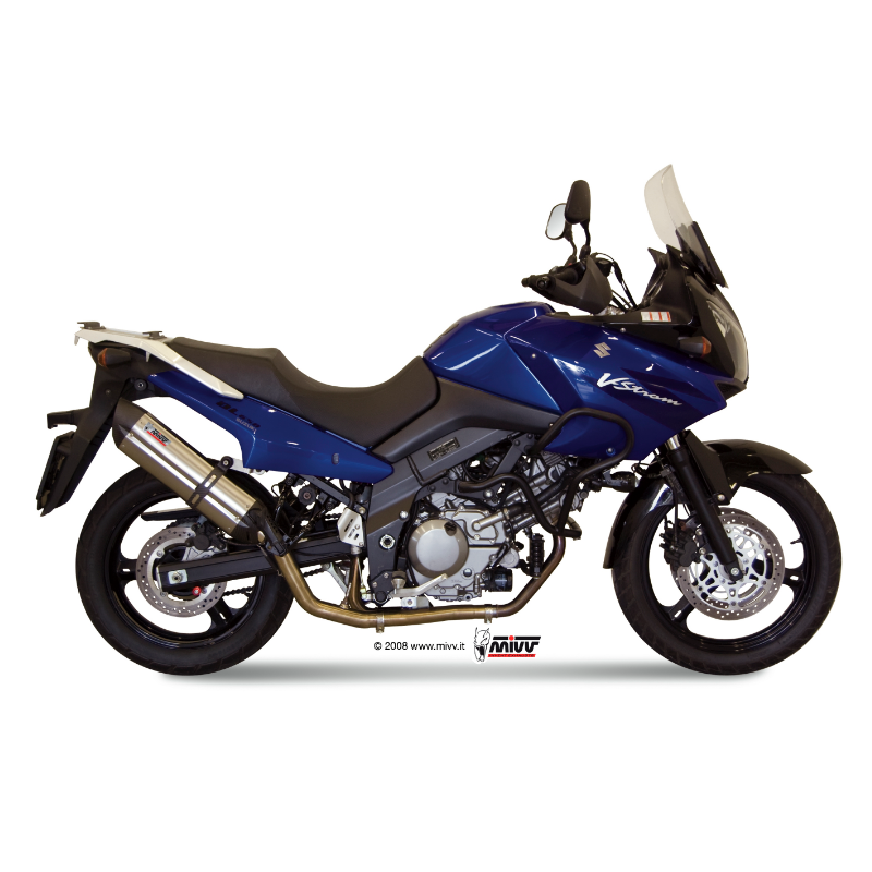 DOBLE ESCAPE SUONO INOXIDABLE MIVV HOMOLOGADO