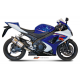 EXHAUST SUONO MIVV APPROVED DL V-STROM 1000 2002-13