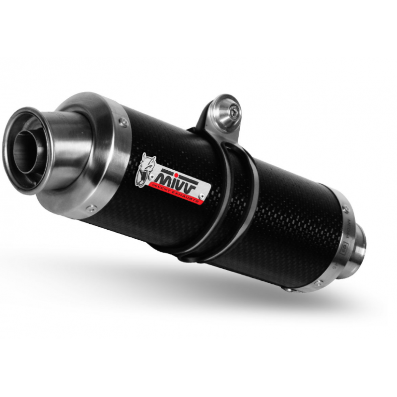 OVAL CARBON EXHAUST MIVV GSF 1200 BANDIT 1996-00